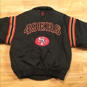 Vintage 49ers Size L Proplayer 90s jacket